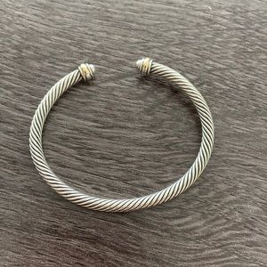 David Yurman Cable classics bracelet 18k Gold 4mm size xs